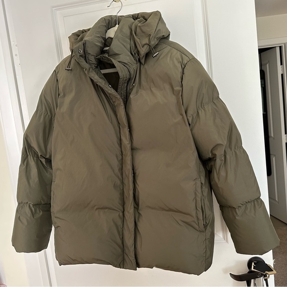 Jenni Kayne sage green Puffer Jacket - Picture 3 of 10